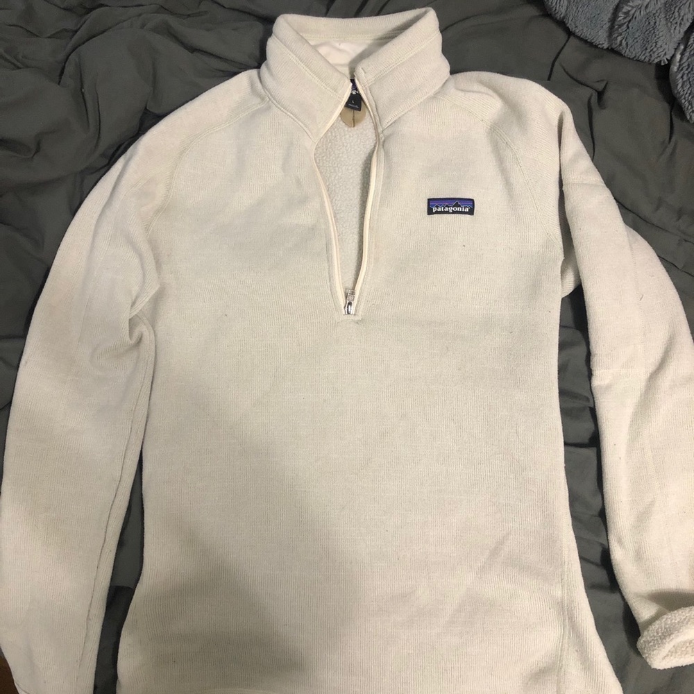 Patagonia Beige Quarterzip
